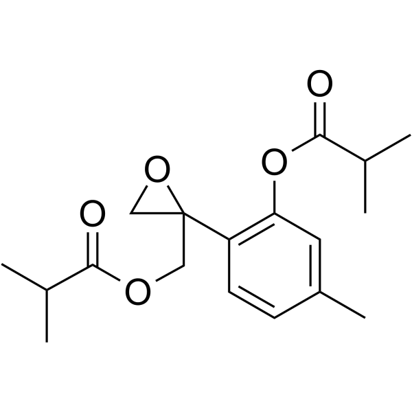 10-Isobutyryloxy-8,9-epoxythymol isobutyrate 22518-06-5